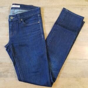 J Brand Pencil Fit 25 Denim Jeans Dark Wash